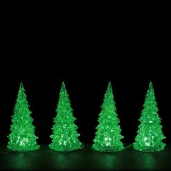 Best Pirce 🧨 Lemax® Color Changeable Crystal Lighted Tree Set 🔥