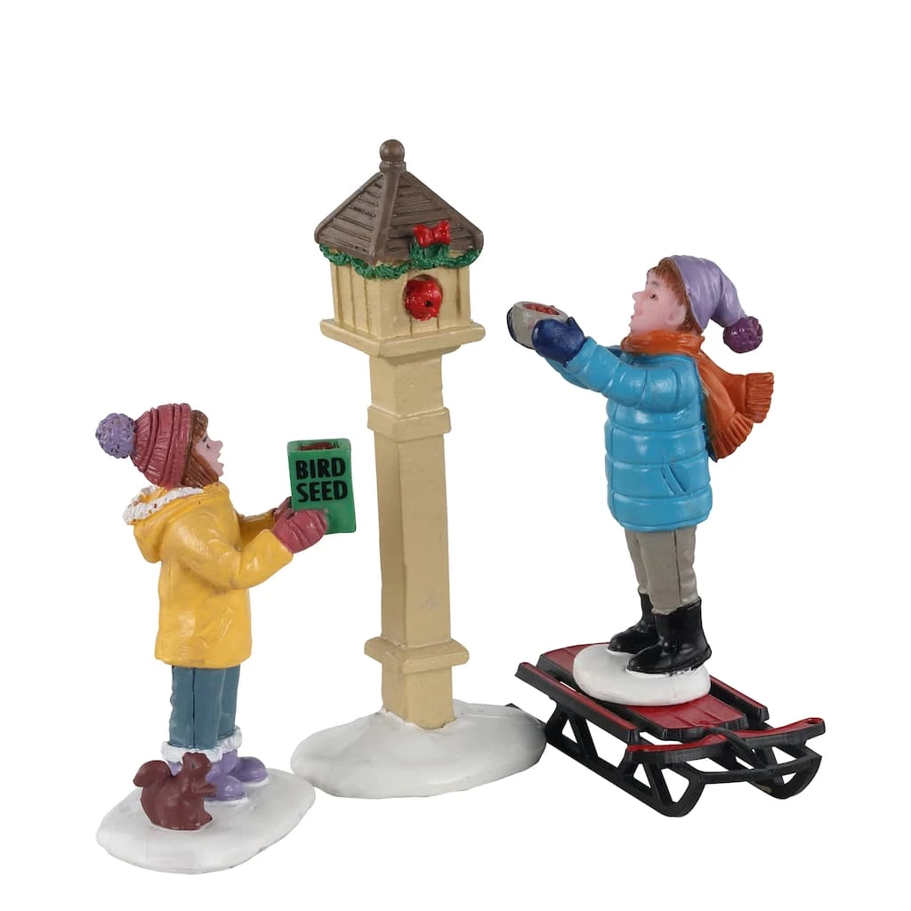 Deals 𧨠Lemax® The Bird Feeders Set π 1 Deals 𧨠Lemax® The Bird Feeders Set π