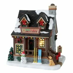 Top 10 ✔️ Lemax® Vail Village™ Our Family Ski Cabin 😉