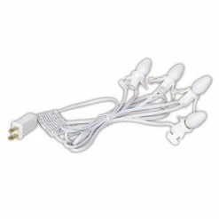 Outlet 🌟 Lemax® White 4 Light Cord ⌛
