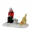 New 🎁 Lemax® Village Vail Ice Fishing Buddies 👏
