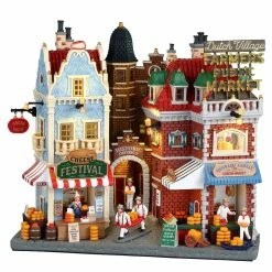 Hot Sale 🔥 Lemax® Caddington Village™ Dutch Cheese Festival and Farmers Market 🔔