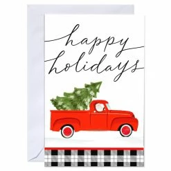 Hot Sale โญ American Greetings® Happy Holidays Red Truck Box of Cards ๐ 5 Hot Sale โญ American Greetings® Happy Holidays Red Truck Box of Cards ๐ -Boxed Christmas Cards Shop 10701400 2