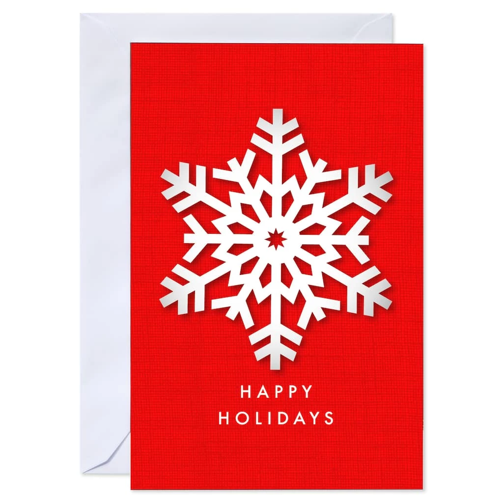 Flash Sale ⌛ American Greetings® Happy Holidays Snowflake Box of Cards 👍 3 Flash Sale ⌛ American Greetings® Happy Holidays Snowflake Box of Cards 👍 - Image 3