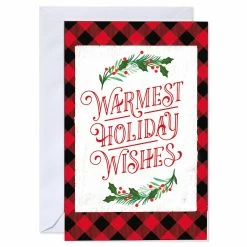 Buy ๐งจ American Greetings® Plaid Warmest Holiday Wishes Box of Cards ๐ 5 Buy ๐งจ American Greetings® Plaid Warmest Holiday Wishes Box of Cards ๐ -Boxed Christmas Cards Shop 10701407 2