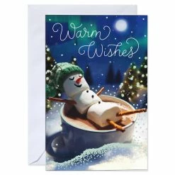 Flash Sale ✔️ American Greetings® Marshmallow Snowman Box of Cards 🎁 -Boxed Christmas Cards Shop 10701409 2