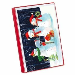 Deals 🔔 American Greetings® 3 Snowmen Box of Cards ❤️ -Boxed Christmas Cards Shop 10701418 1