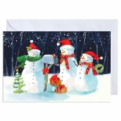 Deals 🔔 American Greetings® 3 Snowmen Box of Cards ❤️