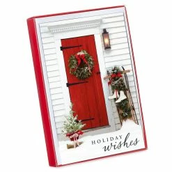 Coupon 😀 American Greetings® Holiday Wishes Red Door Box of Cards 🤩