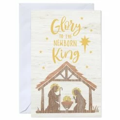 Coupon 🔥 American Greetings® Woodgrain Nativity Scene Box of Cards ❤️ -Boxed Christmas Cards Shop 10701433 2