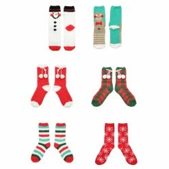 Top 10 👍 Assorted 🎁 Christmas Cozy 🧦 Socks by Celebrate It™ ⭐