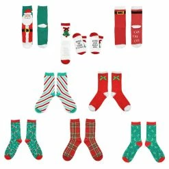Best Sale 👏 Assorted ❄ Christmas Crew 🧦 Socks by Celebrate It™ 🤩