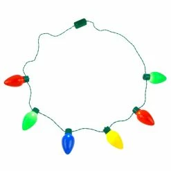 Promo ⭐ Light Up Holiday Bulb Necklace by Celebrate It™ 😉