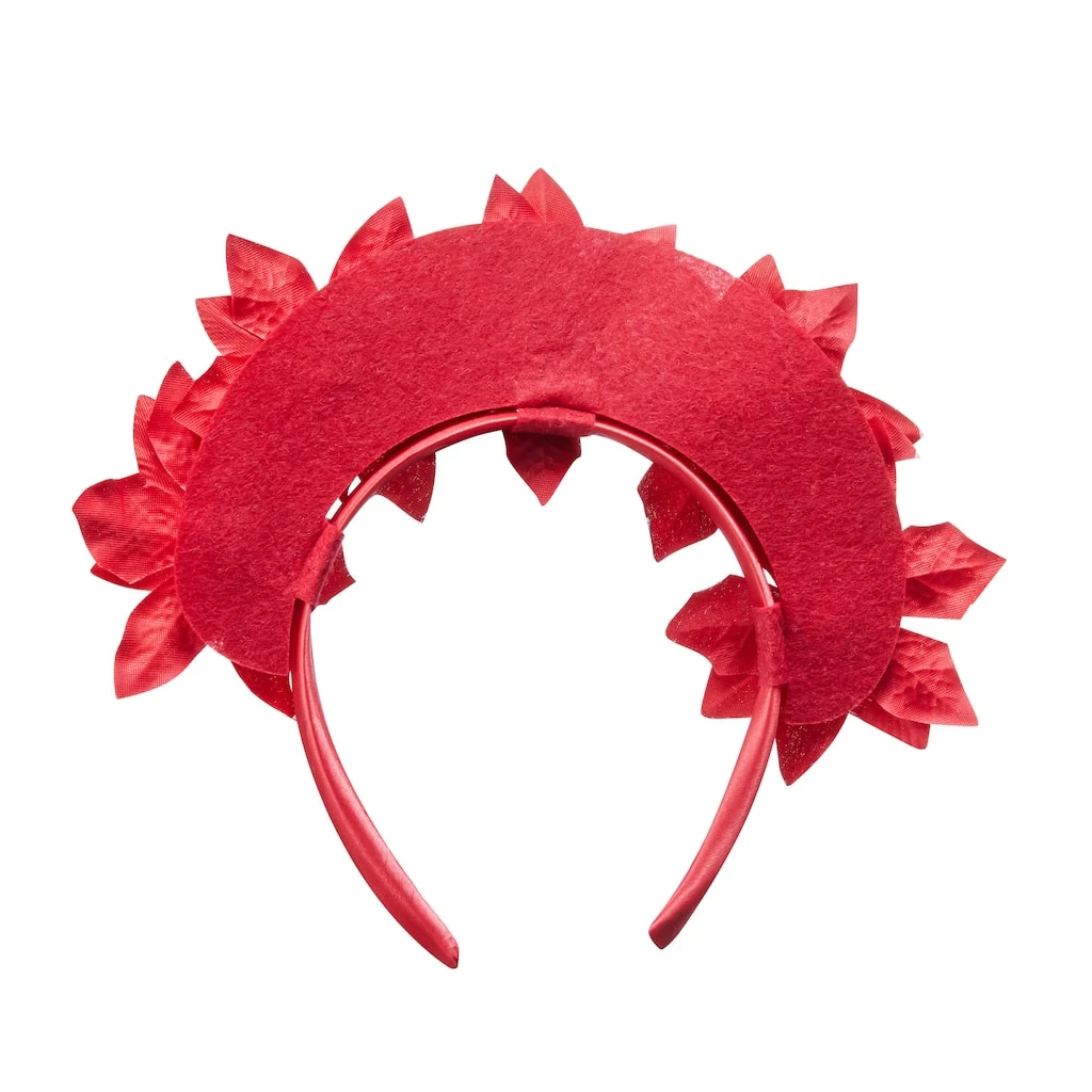 Wholesale ❤️ Poinsettia Floral Headband by Celebrate It™ 💯 3 Wholesale ❤️ Poinsettia Floral Headband by Celebrate It™ 💯 - Image 3