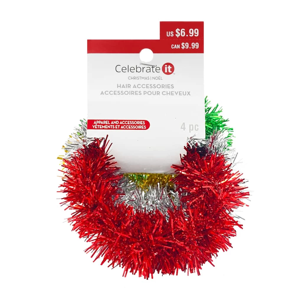 Discount ๐ฏ Christmas Tinsel Hair Ties by Celebrate It™ ๐ฅฐ 2 Discount ๐ฏ Christmas Tinsel Hair Ties by Celebrate It™ ๐ฅฐ - Image 2