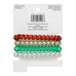 Brand new 🔥 Christmas Coil Hair Ties by Celebrate It™ 🔥 -Boxed Christmas Cards Shop 10703700 3