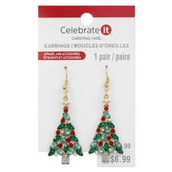 Top 10 ✨ Christmas Gem Tree Earrings by Celebrate It™ 🌟