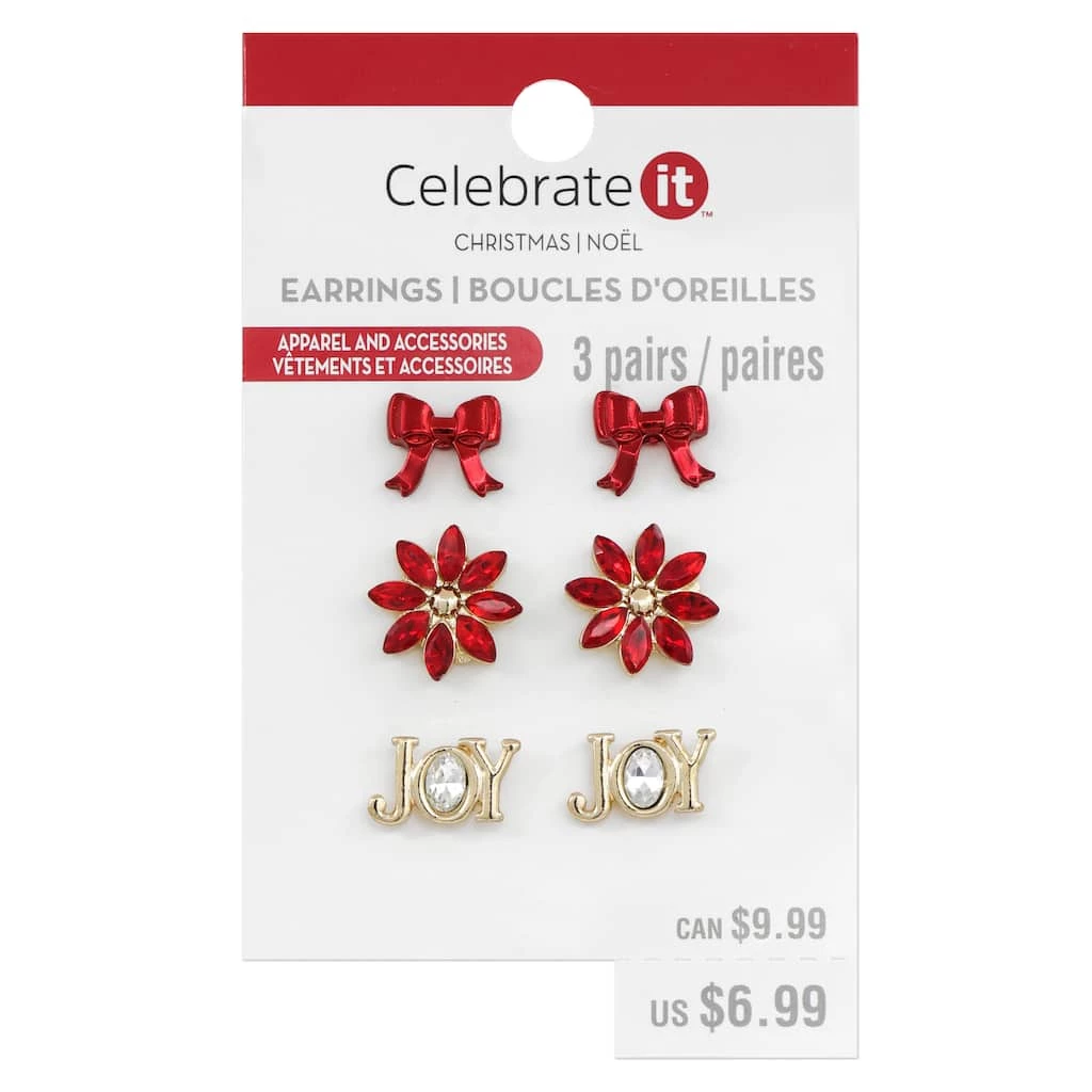 Top 10 ๐ Christmas Joy Earrings Set by Celebrate It™ ๐ฏ 1 Top 10 ๐ Christmas Joy Earrings Set by Celebrate It™ ๐ฏ