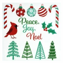Flash Sale โจ Peace, Joy & Noel Iron-On Transfer by Make Market® ๐