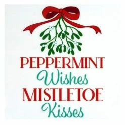 Buy ⌛ Peppermint Wishes Iron-On Transfer by Make Market® ✔️