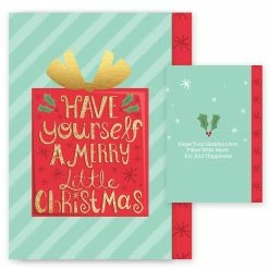 Budget 🤩 Hortense B. Hewitt Co. Sparkle Holiday Cards 🤩 -Boxed Christmas Cards Shop D231864S 3