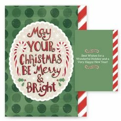 Budget 🤩 Hortense B. Hewitt Co. Sparkle Holiday Cards 🤩 -Boxed Christmas Cards Shop D231864S 4