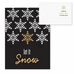 Top 10 🧨 Hortense B. Hewitt Co. Black and Faux Gold Holiday Cards 💯 -Boxed Christmas Cards Shop D231903S 6