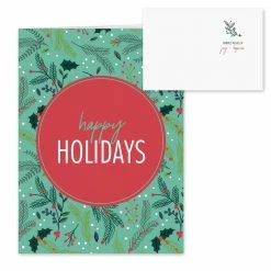 Discount 😉 Hortense B. Hewitt Co. Holiday Greenery Holiday Cards 🥰 -Boxed Christmas Cards Shop D231904S 4