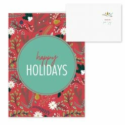 Discount 😉 Hortense B. Hewitt Co. Holiday Greenery Holiday Cards 🥰 -Boxed Christmas Cards Shop D231904S 7