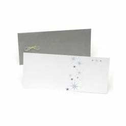 Cheapest 😍 George Stanley Blue Snowflake Cards & Envelopes ⌛