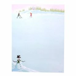 New 🛒 Gartner Studios® Snowman Scenic Stationery Paper, 8.5" x 11" 🔔