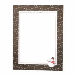 New 🛒 Gartner Studios® Let it Snow Chalk Stationery Paper, 8.5" x 11" 🔥