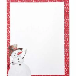 Best Sale 😉 Gartner Studios® Jolly Snowman Stationery Paper, 8.5" x 11" ✨
