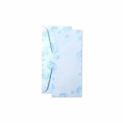 Coupon 😍 Gartner Studios® Blue Watercolor Snowflake #10 Envelopes, 9.5" x 4.12" 😉