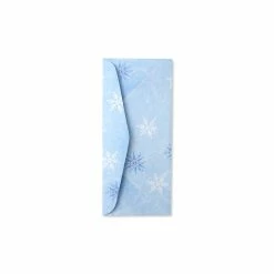 Budget 💯 Gartner Studios® Blue Snowflakes Envelopes, 4.12" x 9.5" 👏