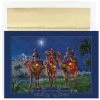 Deals 🔔 JAM Paper Wisemen at Night 🎁 Christmas Cards & Envelopes Set 🛒