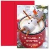 Discount 😍 JAM Paper 5" x 7" Marshmallow Snowman Cards & Matching Envelopes Set, 18ct. 🔥