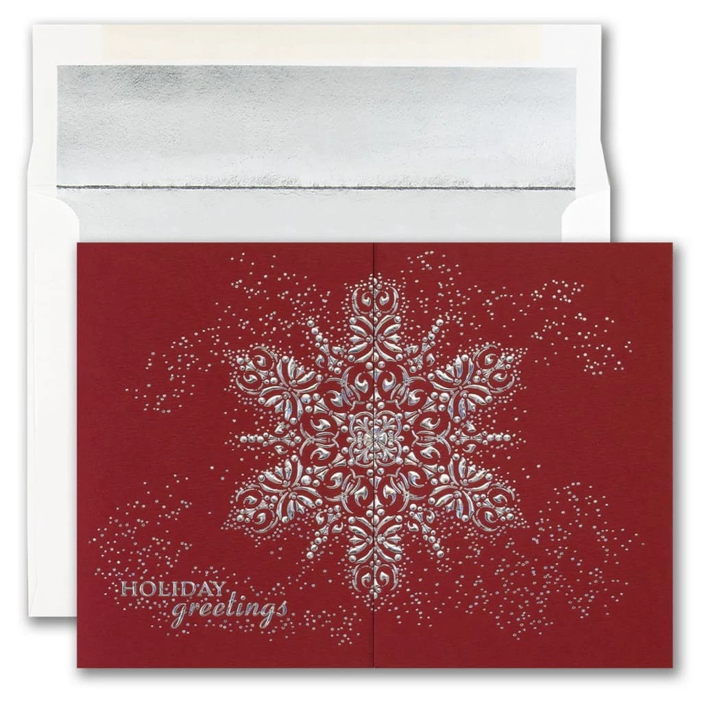 Coupon 💯 JAM Paper 5" x 7" Dazzling Snowflake Blank Cards & Matching Envelopes Set, 25ct. 😉 1 Coupon 💯 JAM Paper 5" x 7" Dazzling Snowflake Blank Cards & Matching Envelopes Set, 25ct. 😉