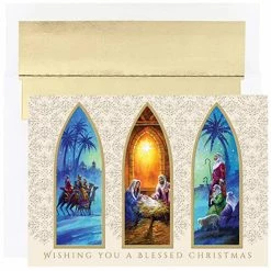 Coupon 👏 JAM Paper Triptych 🎁 Christmas Card Set 🧨