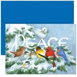 Cheapest 🥰 JAM Paper Birds on Branch Cards & Matching Envelopes Set, 18ct. 🌟