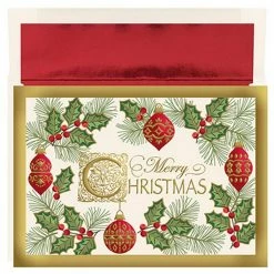Cheap 🤩 JAM Paper Antique 🎅 Christmas Card Set ⭐