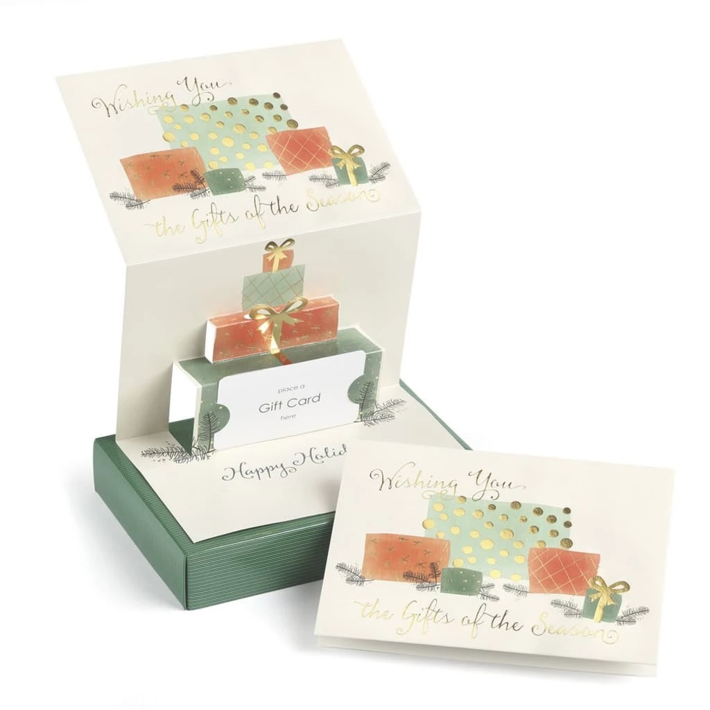 Brand new ๐ฅฐ JAM Paper 7" x 5" Gifts of the Season Pop-Up ๐ Christmas Card Set, 10ct. ๐ฅ 1 Brand new ๐ฅฐ JAM Paper 7" x 5" Gifts of the Season Pop-Up ๐ Christmas Card Set, 10ct. ๐ฅ