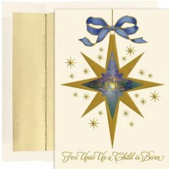 Best Pirce 😀 JAM Paper Nativity Star 🎄 Christmas Cards Set, 16ct. 🥰