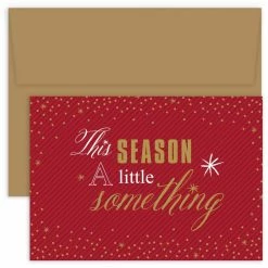Buy ✔️ JAM Paper This Season A Little Something 🎄 Christmas Cards & Envelopes Set ⌛