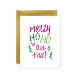 Discount 🥰 Meant to be sent® Merry Ho Ho 🎄 Christmas Greeting Cards, 10ct. 😉