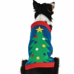 Discount 💯 Large 🎄 Christmas Tree Pet Ugly Sweater by Amscan 🧨